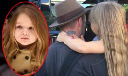 Vẻ đẹp tiểu thư với mái tóc dài của bé Harper 