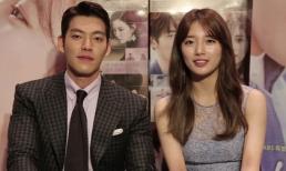 Kim Woo Bin cùng Suzy hào hứng chào fan bằng tiếng Việt