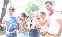 Dàn sao 'Cô dâu 8 tuổi' bất ngờ 'gõ cửa' nhà khán giả Sài Gòn 