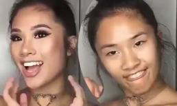 'Vịt hóa thiên nga' nhờ công nghệ makeup thần thánh