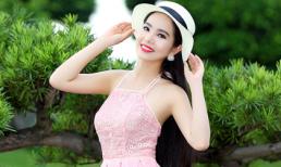 Hoa hậu Dương Kim Ánh tinh khôi giữa thiên nhiên