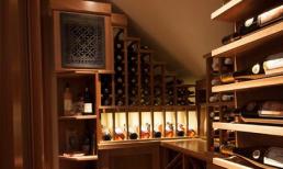 Ý tưởng tạo hầm rượu đẹp mắt trong nhà 