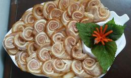 'Nịnh chồng' với món tai heo ngũ vị giòn sần sật