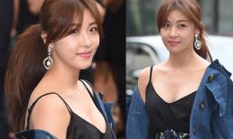 Ha Ji Won trễ áo đầy khiêu khích tại sự kiện
