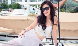 Valencia Trần thả dáng trên du thuyền triệu đô ở Singapore