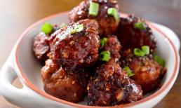 Cuối tuần làm món bò viên sốt cà chua để chiêu đãi cả nhà