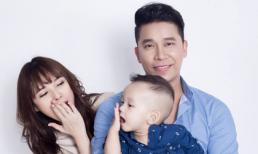 Khoảnh khắc tràn ngập hạnh phúc của Lê Hoàng (The Men) bên vợ con