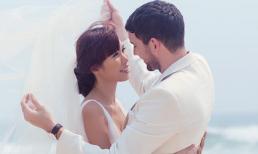 Hà Anh tung ảnh cưới nóng bỏng bên chồng Tây