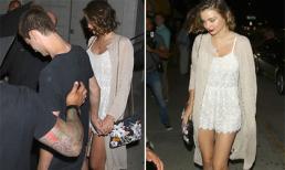 Miranda Kerr mặc đồ gợi cảm đi ăn tối với chồng sắp cưới