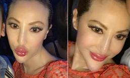 'Thảm họa thẩm mỹ' Tiết Chỉ Luân tự tin với gương mặt nhọn hoắt