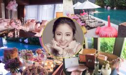 Hé lộ không gian tiệc chia tay độc thân của Lâm Tâm Như