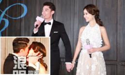 Lâm Tâm Như ngọt ngào hôn Hoắc Kiến Hoa trong đám cưới lần hai