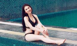 Á hậu Jenny Trần tự tin khoe eo thon gợi cảm trong trang phục Bikini