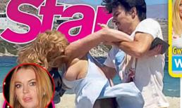 Lộ ảnh Lindsay Lohan bị chồng chưa cưới bạo hành