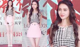Angela Baby khoe chân dài miên man tại sự kiện
