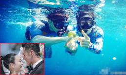 Chồng trẻ sắp cưới đưa sao nữ gốc Việt và con riêng của cô đi nghỉ ở Bali