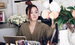 Khoảnh khắc đẹp của Vũ Thu Phương khi say mê làm việc