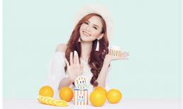 Diễm Hương xinh hơn Hotgirl Hàn Quốc khi làm Đại sứ thương hiệu Mỹ phẩm Kosxu