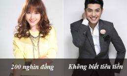 Choáng với số tiền những sao Việt này chi tiêu hàng ngày