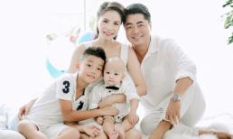 Kiwi Ngô Mai Trang hạnh phúc bên chồng con 