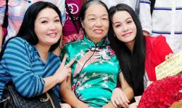 Mẹ và chị gái đến tận phim trường để mừng Nhật Kim Anh thêm tuổi mới
