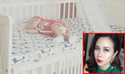 Lưu Hương Giang lần đầu khoe ảnh con gái thứ 2 say giấc nồng