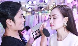 Á hậu Kim Duyên bất ngờ đến ủng hộ chuyên gia trang điểm Nguyễn Hùng