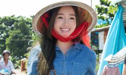 Elly Trần giản dị đi từ thiện tại miền Tây