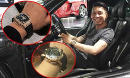 Không chỉ siêu xe, Minh Nhựa còn sở hữu bộ sưu tập đồng hồ khủng