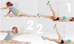 Tiêu mỡ toàn thân với 3 bài tập chỉ mất 10 phút trước khi ngủ 