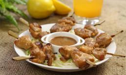 Cách làm món gà xiên nướng kiểu Thái ăn là 'mê tít'