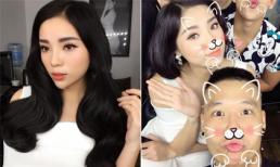 Giật mình với chiếc cằm của Hoa hậu Kỳ Duyên