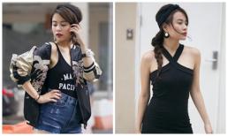 Mãn nhãn ngắm 'tắc kè hoa' Hoàng Thùy Linh trên phố ngày cuối thu 