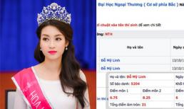  Hoa hậu Đỗ Mỹ Linh vẫn đỗ đại học dù được 21 điểm trong khi điểm chuẩn là 22?