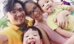 Bị con trai gọi bằng chú, Khải Anh liền đưa cả gia đình đi chơi