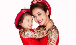 Jennifer Phạm chụp cùng con gái trước khi sinh em bé thứ 3