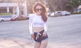 Diễn viên Minh Khuê trẻ trung như sao Hàn với thời trang Street Style