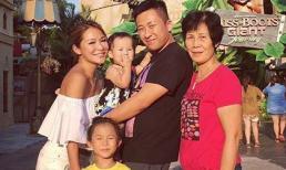 Vợ tỷ phú sòng bài cùng con riêng của chồng tới Singapore 'giải sầu'