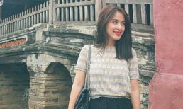 Diễn viên Tú Vi xinh đẹp dịu dàng ở Hội An