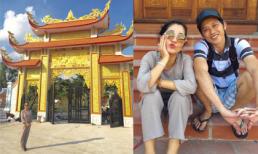 Thúy Nga thay Hoài Linh khoe nhà thờ Tổ tráng lệ đã gần hoàn thành