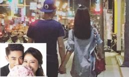 Vợ chồng Lâm Tâm Như nắm tay tình cảm trên phố sau thời gian dài xa cách