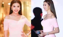 Á hậu Thúy Vân rạng rỡ làm MC sau khi công khai bạn trai đại gia