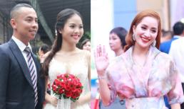 Lễ cưới Chí Anh: Khánh Thi rạng rỡ đến dự đám cưới tình cũ