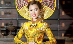 Hoa Hậu Vân Khương uy nghi nét nữ hoàng với thiết kế Tuấn Hải