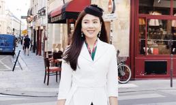 MC Mai Ngọc khoe dáng yêu kiều ở trời Tây 