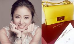  Lâm Tâm Như chỉ khoe một chiếc túi mà bị 'ném đá' tơi bời