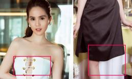 Ngọc Trinh lộ ngực xệ, mất một chân vì photoshop
