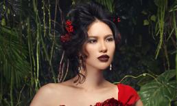 'Gái quê' Lê Thị Phương khoe đường cong khi diện đầm bó sát