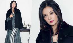 Triệu Vy diện đồ ngủ tại Tuần lễ thời trang London