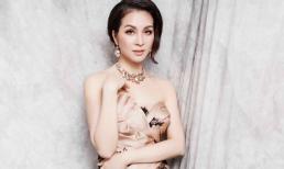 MC Thanh Mai gợi cảm, yêu kiều với đầm dạ hội